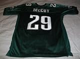 LeSean McCoy Autographed Green Philadelphia Eagles Jersey W/PROOF, Picture of LeSean Signing for Us.