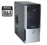 MESH Xtreme Q9 Fireblade with Intel Core 2 Q6600, 512MB GeForce 9600GT TV Out, 4GB DDR2 800, 500GB HDD, Blu-ray ROM P DVD 24 x CD, Vista Home Premium with SP 1