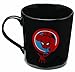 Vandor 26462 Marvel Spider-man 12 oz Ceramic Mug, Black, Red, and Blue
