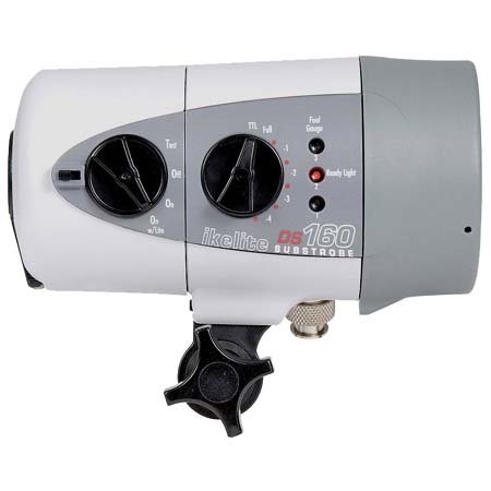 Ikelite Substrobe DS-160 Package with Manual Controller and Ball and Socket Arm for Ikelite Housings