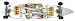 Krown King Complete Longboard Skateboard