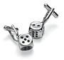 Geoffrey Beene Dice Cuff Links
