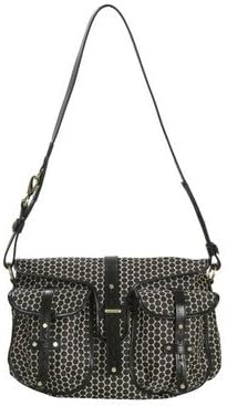 Reese Messenger Diaper Bag Color: Sable Black