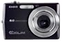 Casio Exilim EX-Z600BK 6MP Digital Camera with 3x Optical Anti-Shake Zoom (Black)