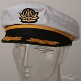 Adjustable Captain Hat / White Flagship