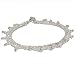 Girlfriend Gifts Indian Anklets Silver Foot Jewelry Pair 10 inches (sanklt070)