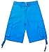 North 15 Men's Belted Crafted Cargo Pockets Twill Cotton Shorts Size 32-50