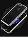 iPhone 7 Plus Case Quirkio - Clear TPU Soft Flexible Silicone Bumper Case Cover Protective Plating Crystal Rubber Transparent Plating Premium Ultra Slim Black (iPhone 7 Plus) (Black)