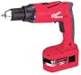 Milwaukee 0521-22 18 Volt 1/2-Inch Driver/Drill 0-450/1500 RPM, Pistol Grip with Two Batteries, Charger & Case