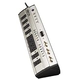 Tripp Lite HTPOWERBAR10 Home Theater Surge Protector/Suppressor 10 outlets 3coax 5700 Joules RJ11