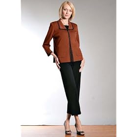 Ankle Pant By Exclusively Misook, Women's