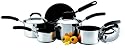 Circulon Steel Cookware Saucepan Set, 5 Piece