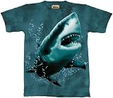 Great White Shark T-Shirt, Available in Various Sizes