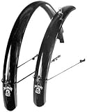 Planet Bike Freddy Full Fender Set w/o Flaps 700c 45mm Black