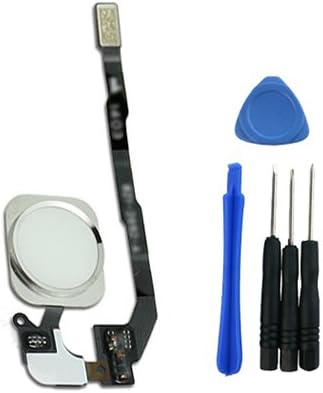 iPhone 5S Home Button Home Menu Flex Cable And Key Cap Assemly Replacement Part White