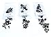 Suzuki Katana 600 750 1998-2007 Motorcycle Fairing Bolt Kit, Screws, Bolts, Fasteners 98 99 00 01 02 03 04 05 06 07