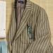 Brown Twill Linen Two-Button Sportcoat