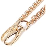 DIY Handbag Chain 8mm Bag Strap Fashion Plating Gold Metal Iron Lantern Chains 35.4 Inches