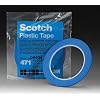 1/8" 3M Scotch Blue Fine Line Plastic Striping Tape-Car