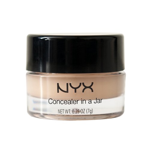 NYX Cosmetics Concealer Jar, Medium, 0.25 Ounce