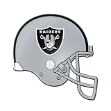 Pack of 4 NFL Oakland Raiders Football Helmet Sports Decor Window Clings 12"