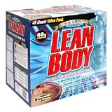 Labrada Nutrition Lean Body Hi-Protein Meal Replacement Shake, Chocolate Ice Cream 42 - 2.78 oz (79 g) packets [7.31 lb (32.32 kg)]