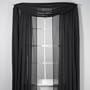Elegance Voile 84" Black Panels
