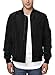 HEMOON Men's Casual Sportswear Lightweight Baseball Bomber Jacket