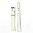 Watchband Genuine Lizard White 14mm Watchband Genuine Lizard White 14mm