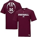 Nike Mississippi State Bulldogs Maroon Team Issue T-shirt