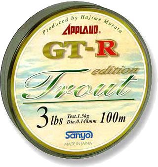 サンヨーナイロン GT-R トラウト 100m イエローマーク 6lb
