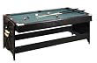 Fat Cat Black Pockey Table with Table Tennis Top