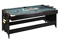Fat Cat Black Pockey Table with Table Tennis Top
