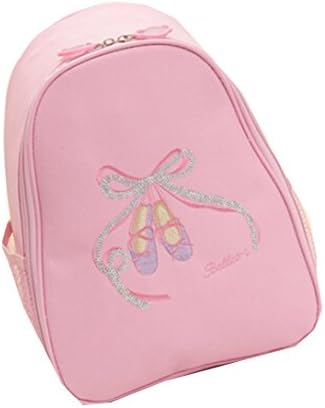 Km Girl's Pink Dance Bag Ballet Dance Bag Packpack