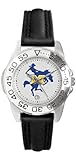 McNeese State University Cowboys Ladies Leather Sports Watch