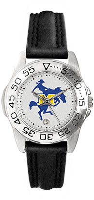 McNeese State University Cowboys Ladies Leather Sports Watch