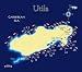 Utila Dive Map