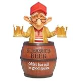 Coots Barrel Bobble Figurine