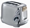 Breville TT27 Elements-Brushed Stainless Steel 2-Slice Toaster with Beech Trim