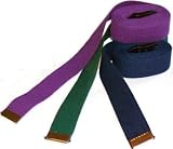 100% Woven Cotton Yoga Strap in 4 Colors - 6 &acute; Long - B00067IF40
