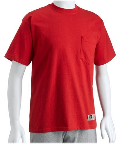 Buy Russell Athletic Men's Cotton Performance Pocket Tee, True Red, Medium online at Discounted New and Used prices. Delivered to your door with Off-The-Bookshelf.