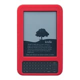 Marware SportGrip Fitted Silicone Kindle Case (Fits 6" Display, Latest Generation Kindle), Red