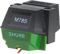 Shure M78S Wide Groove Monophonic Cartridge