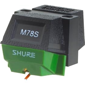 Shure M78S Wide Groove Monophonic Cartridge
