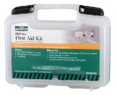 MSA Safety Works 10068529 62-Piece First Aid Kit
