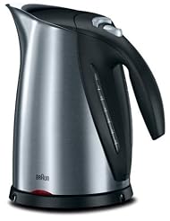 Braun WK600 Impressions 7-Cup Electric Kettle, Brushed Stainless Steel
