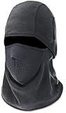 Ergodyne  N-Ferno 6827 Fleece/Neoprene Balaclava, 2-Piece, Black