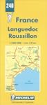 Carte routi�re : Languedoc - Roussill...