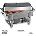 Chafing Dish SET Edelstahl Speisewärmer