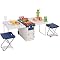 Multi-Function Convertible Rolling Cooler / Picnic Table